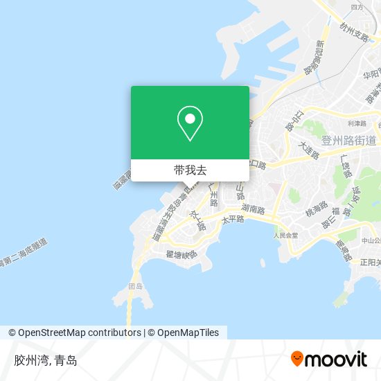 胶州湾地图