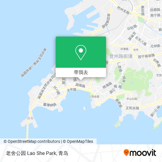 老舍公园 Lao She Park地图