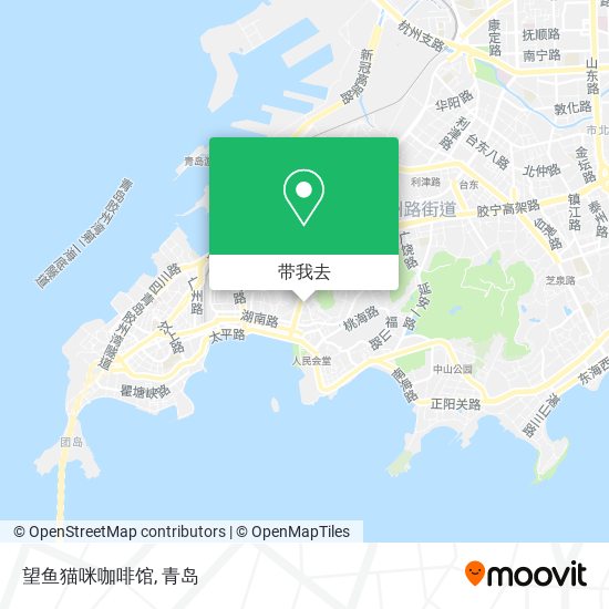 望鱼猫咪咖啡馆地图