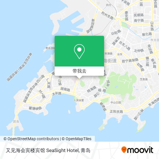 又见海会宾楼宾馆 SeaSight Hotel地图