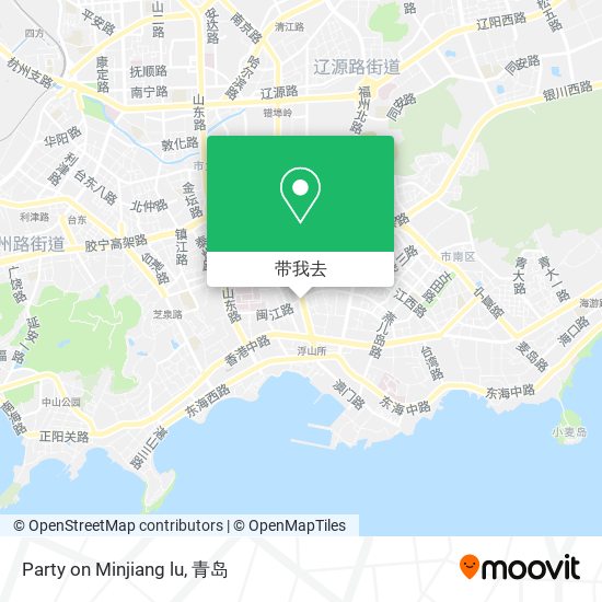 Party on Minjiang lu地图