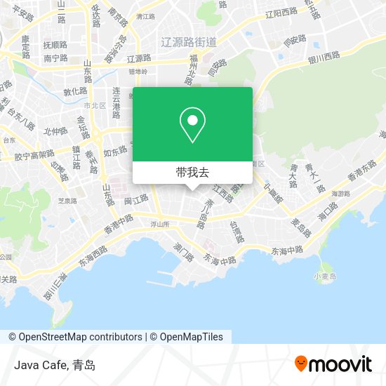 Java Cafe地图