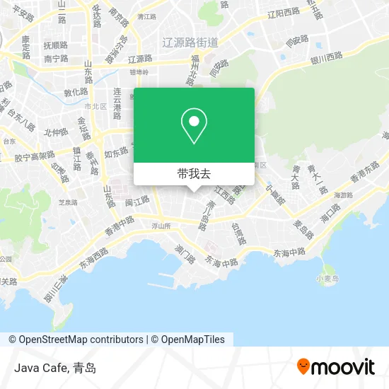 Java Cafe地图