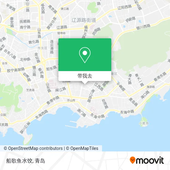 船歌鱼水饺地图