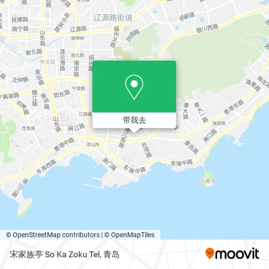 宋家族亭 So Ka Zoku Tel地图