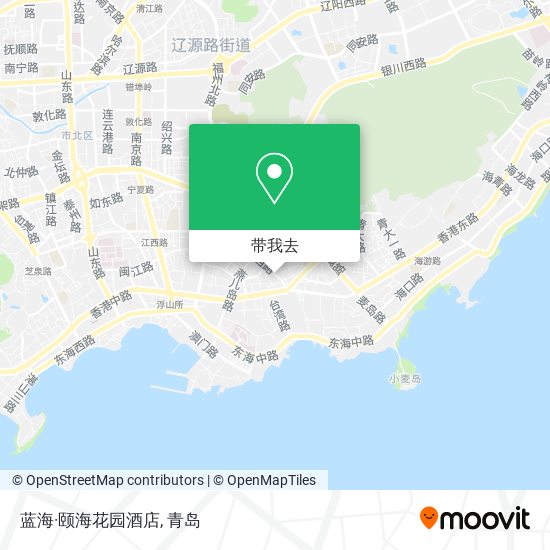 蓝海·颐海花园酒店地图