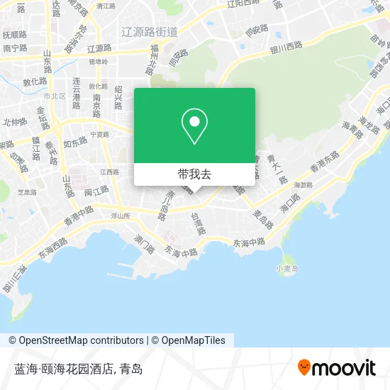 蓝海·颐海花园酒店地图
