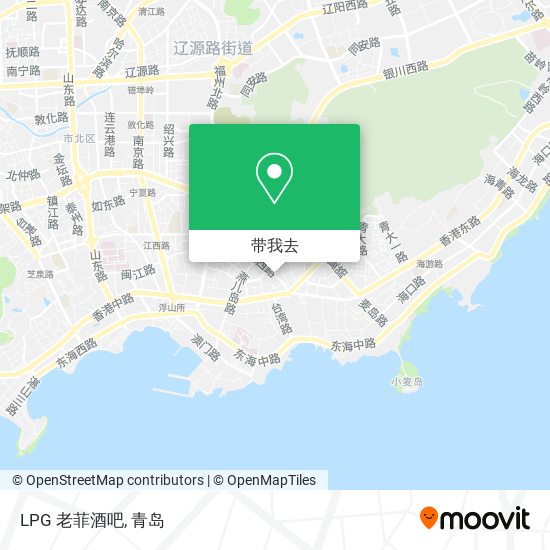 LPG 老菲酒吧地图