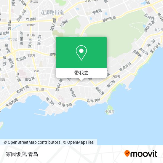 家园饭店地图