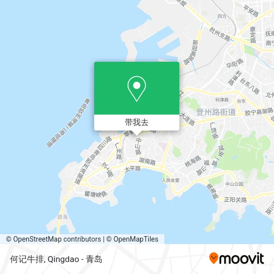 何记牛排地图