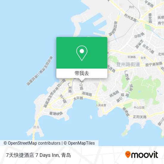 7天快捷酒店 7 Days Inn地图