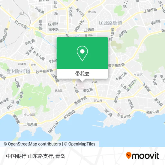 中国银行 山东路支行地图