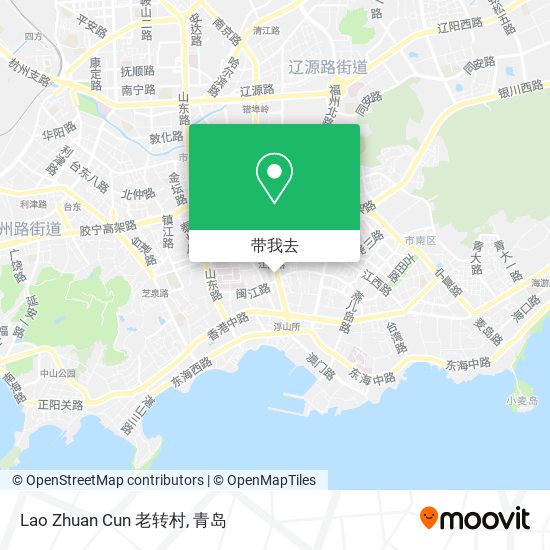 Lao Zhuan Cun 老转村地图