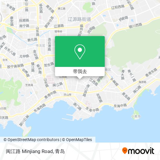 闽江路 Minjiang Road地图