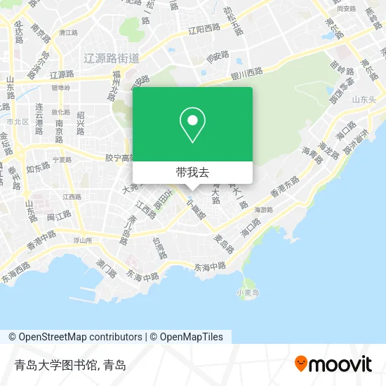 青岛大学图书馆地图
