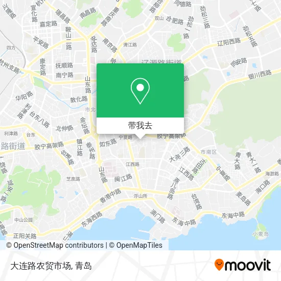 大连路农贸市场地图