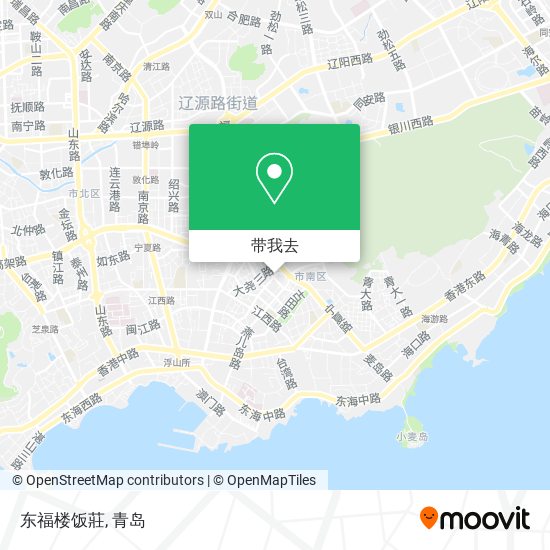 东福楼饭莊地图