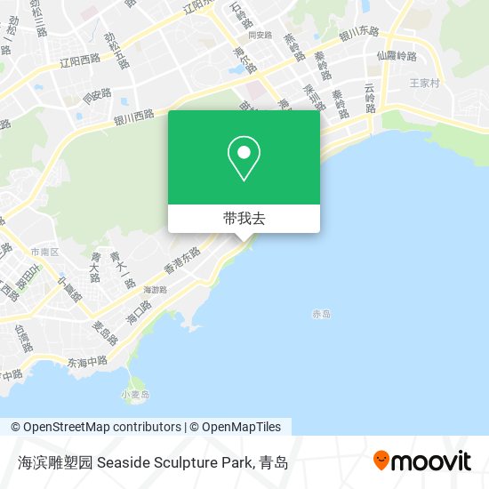 海滨雕塑园 Seaside Sculpture Park地图