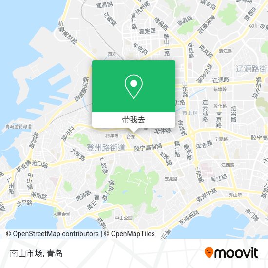 南山市场地图