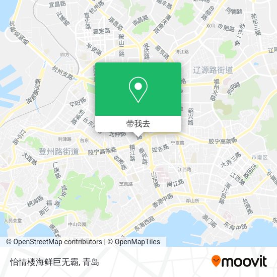 怡情楼海鲜巨无霸地图