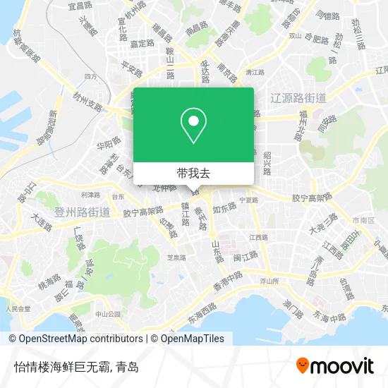 怡情楼海鲜巨无霸地图