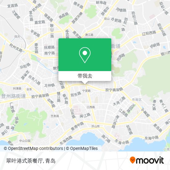 翠叶港式茶餐厅地图