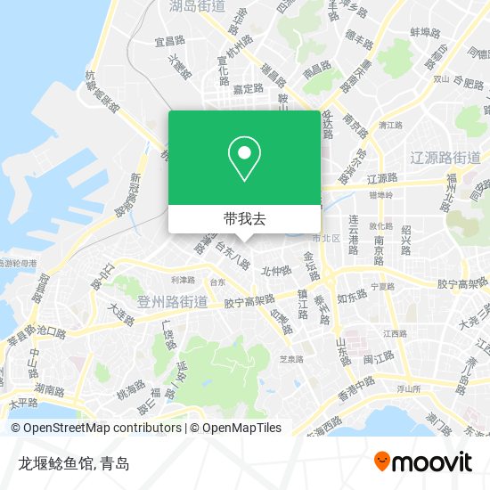 龙堰鲶鱼馆地图