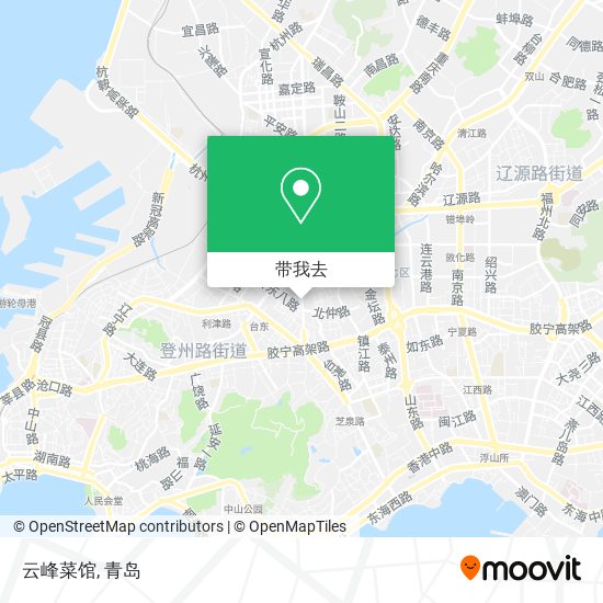云峰菜馆地图