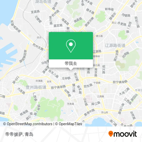 帝帝披萨地图