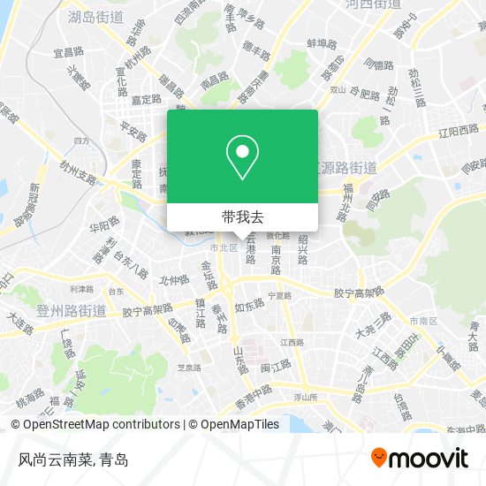 风尚云南菜地图