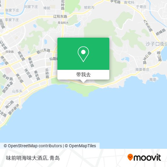 味前哨海味大酒店地图