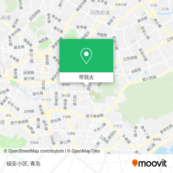 福安小区地图
