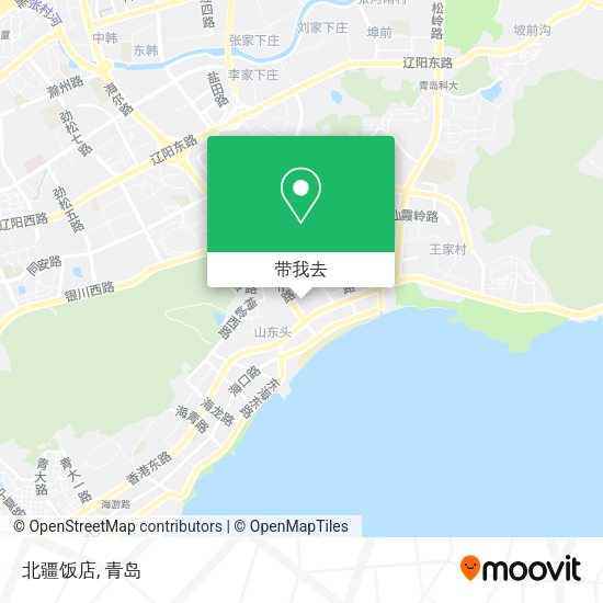 北疆饭店地图