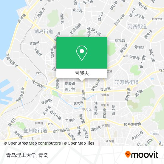 青岛理工大学地图