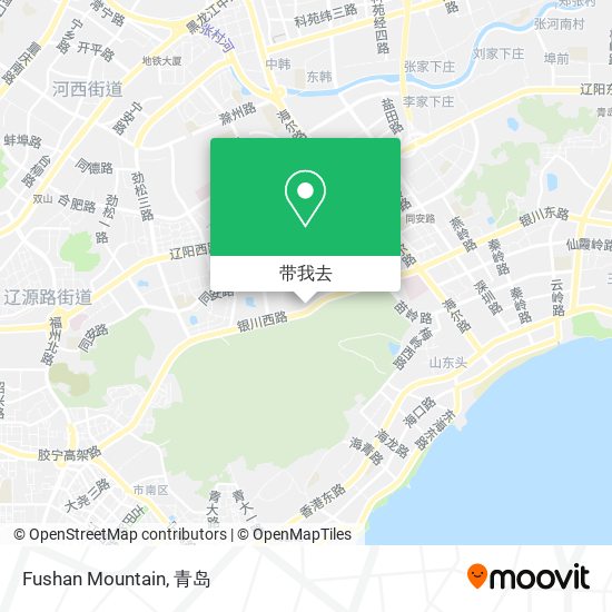 Fushan Mountain地图