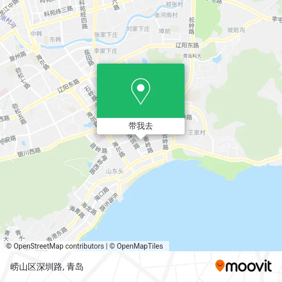 崂山区深圳路地图