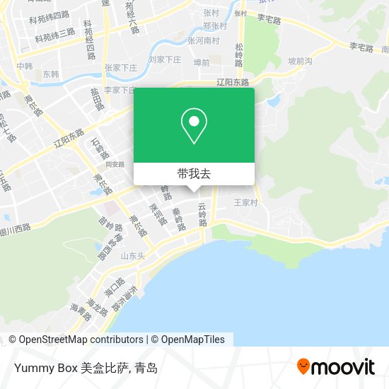 Yummy Box 美盒比萨地图
