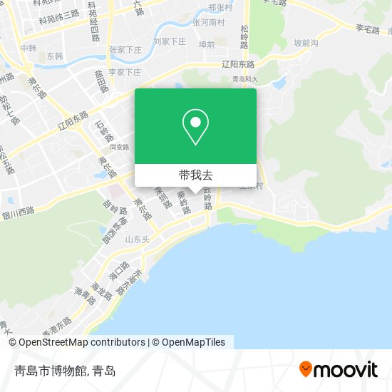 靑島市博物館地图