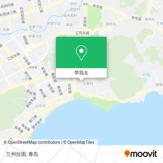兰州拉面地图