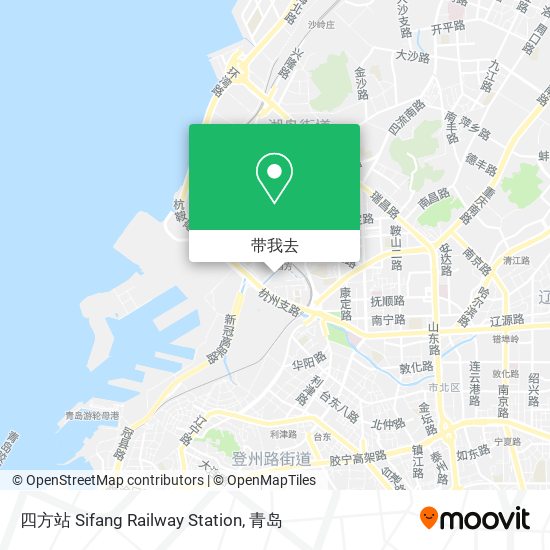 四方站 Sifang Railway Station地图