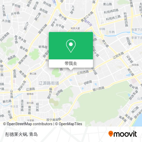 彤德莱火锅地图