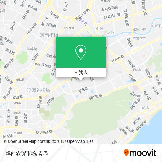 埠西农贸市场地图