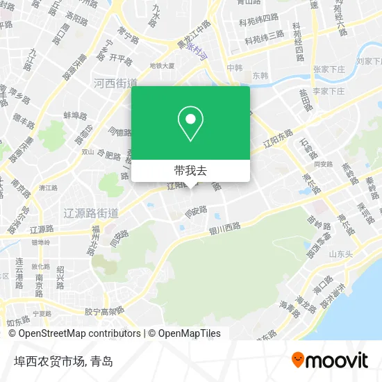 埠西农贸市场地图