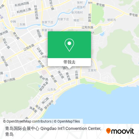 青岛国际会展中心 Qingdao Int'l Convention Center地图