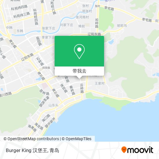 Burger King 汉堡王地图