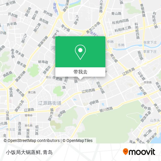 小饭局大锅蒸鲜地图