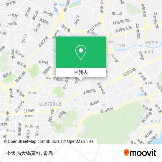 小饭局大锅蒸鲜地图