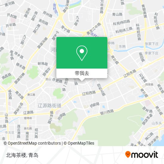 北海茶楼地图