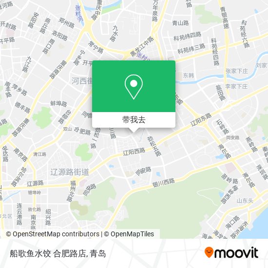 船歌鱼水饺 合肥路店地图