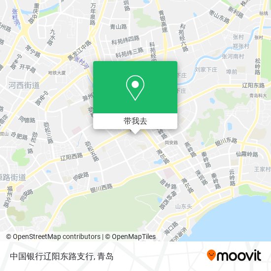 中国银行辽阳东路支行地图